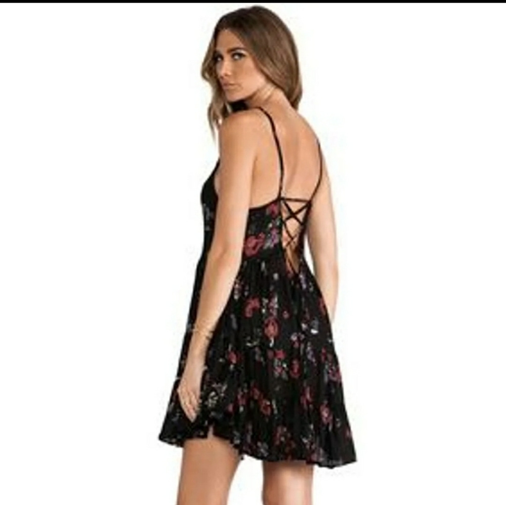 NWOT! Free People "Circle of Flowers" dress/top Med